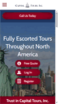 Mobile Screenshot of capitaltours.net